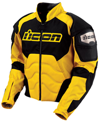 Icon Timax2 Yellow Mesh Jacket